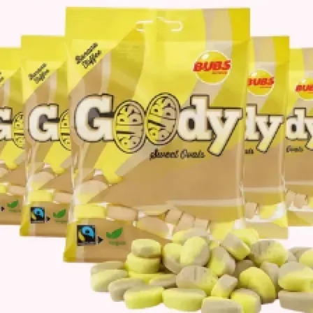 BUBS BUBS Goody Banana/Toffee, Swedish candy by the case