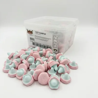 Franssons Fizzy Mushrooms, wholesale Swedish candy