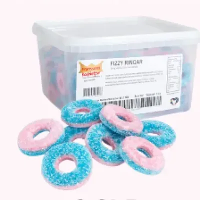 Franssons Fizzy Rings, wholesale Swedish candy