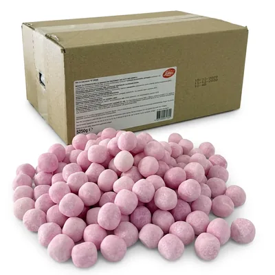 Lonka Soft Bites Strawberry Bon Bon, wholesale Swedish candy