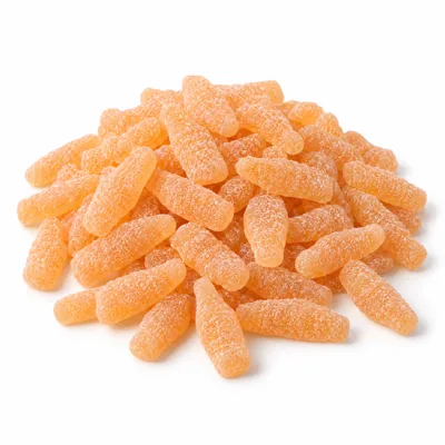 Malaco Grapefruit Soda Bottles, wholesale Swedish candy