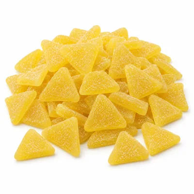 Mormor Lisa Triangle Sour Lemon, wholesale Swedish candy
