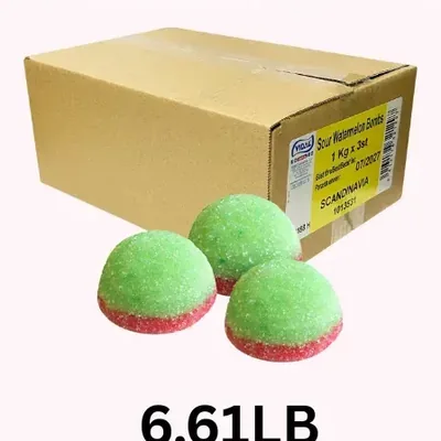 Sour Watermelon Bombs, wholesale Swedish candy