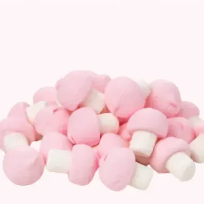 Bulgari Marshmallow Mushrooms, wholesale Swedish candy